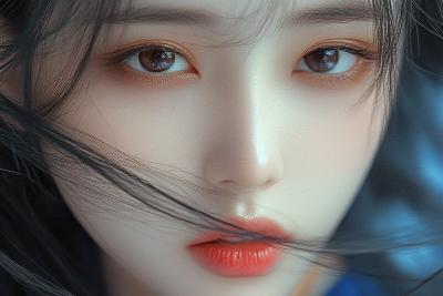 AI绘画	一个非常漂亮的亚洲女孩