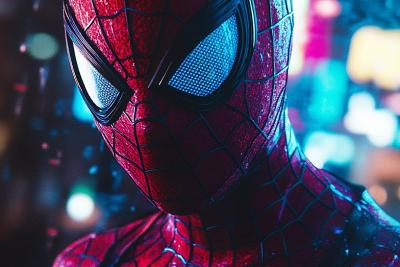 AI绘画	邪恶的蜘蛛侠